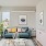 a living room with a couch and a coffee table